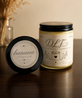 🍌 Banana Bliss | DLF Signature Candles | 8 oz Hand-Poured Premium Scented Can