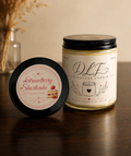 🍰Strawberry Shortcake | DLF Signature Candles | 8 oz Hand-Poured Premium Scented Candle
